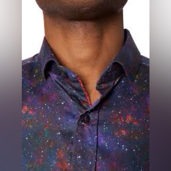 Robert graham men’s dress shirt 2 XL - Picture 3 of 12